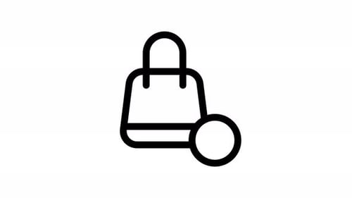 animación de icono de línea