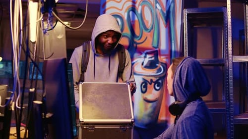 Team of Hackers Developing Spyware