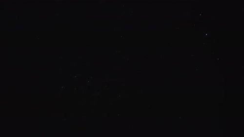 Night Starry Sky Full of Twinkling Stars