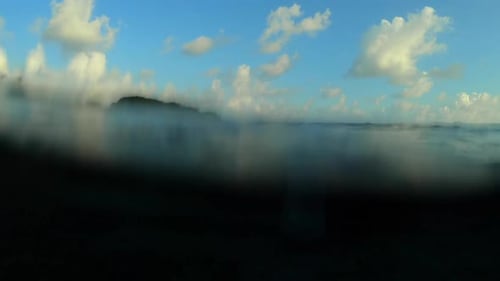 Unterwasserblick auf das Korallenriff