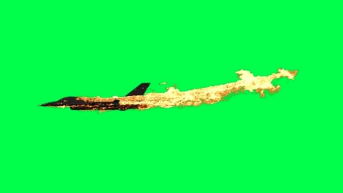 In Flammen brennendes Düsenflugzeug, transparenter Hintergrund