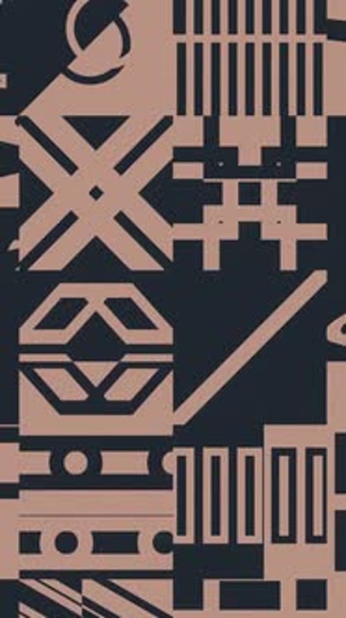 Machinery Seamless Brown Background