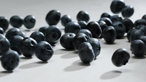 A CloseUp View of Fresh Blueberries Perfect for Promoting Healthy Eating Habits