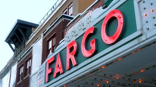 Fargo, ND Theatre Marquee Lights