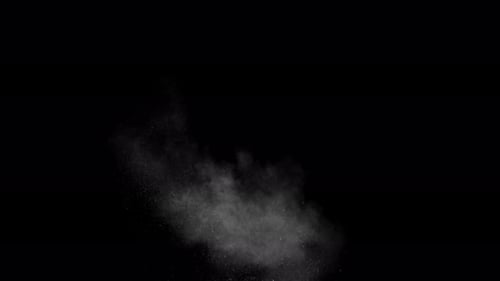 Mojave Collection: Dust smoke effect dropping from the left shot at 60fps