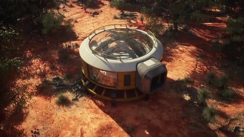 Glass Complex Reflecting Surrounding Beauty