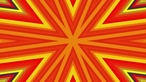 Changing shape symmetry pattern radial kaleidoscope