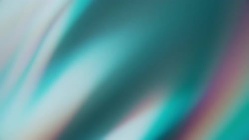 Abstract Chromatic Iridescent Fractal Background Loop