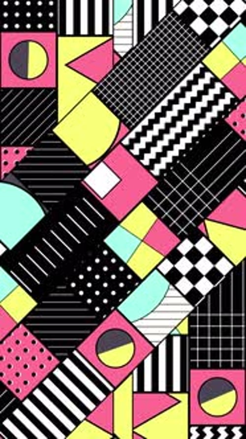 Abstract Geometric Pattern Wipe Transition for Video Editors