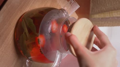 Tea brewing process, tea ceremony,