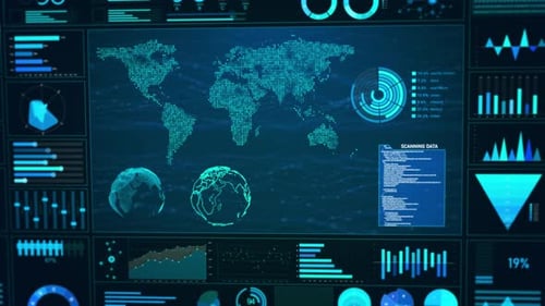 Business and Market Data Analysis and Reports with Infographics Bar Stats Charts and Diagrams