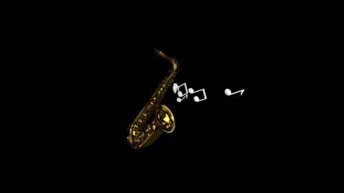 Jazzmusik - 3D-Animation