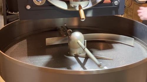 Machine Rotating Parts in Factory