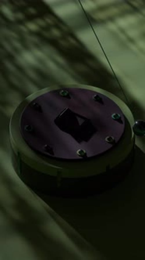 Swinging Pendulum Triggering Scene Changes