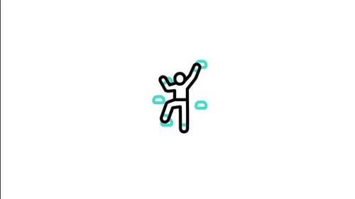 Climbing Animated Icon