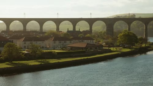 Royal Border Bridge, Berwick-upon-Tweed, Northumberland, England, UK