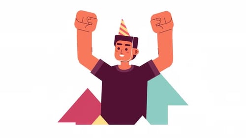 Celebrate your Project 2D Animation