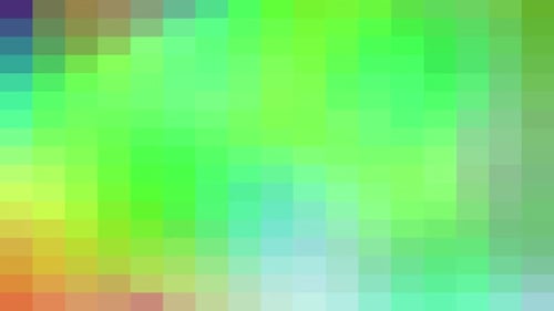 Soft focus green tile rectangular gradient animation