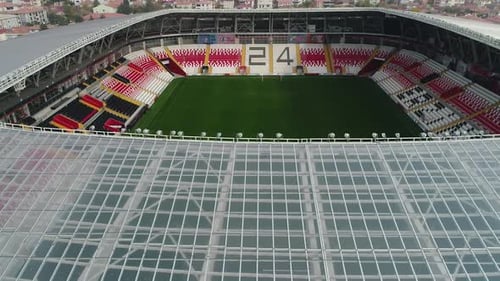 Exploring the Stadium by Drone: Aerial Footage