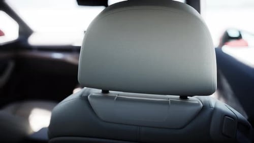 Modern Car Interior POV Drive Animation