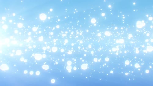 Jet à bulles sous-marin bleu diffusant de magnifiques rayons lumineux - 4K