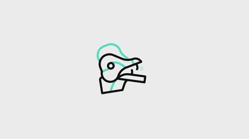 Cryolophosaurus Animated Icon