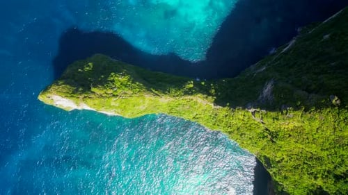 Manta point in Nusa Penida.
