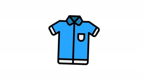 Animation d'icônes de chemises