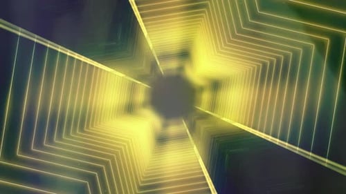 Neon Tunnel Background