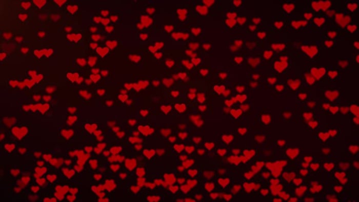 floating love heart background animation video, Backgrounds Motion ...