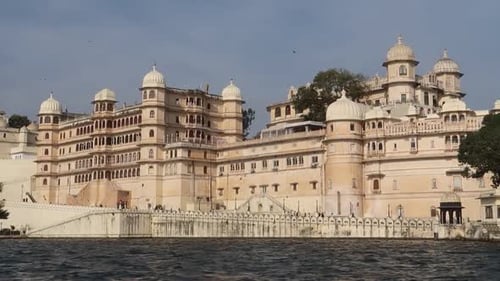 Udaipur City Palace from Lake Pichola, Udaipur