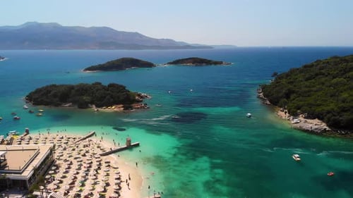 Ksamil-Inseln Albanien