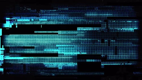 Digital Glitch Noise Effect Background