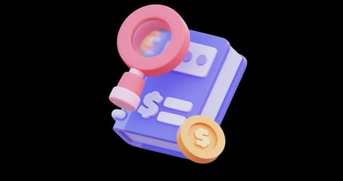 Accounting Audit 3D Motion Graphic Animation