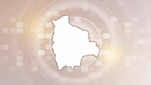 Animierte Karte von Bolivien