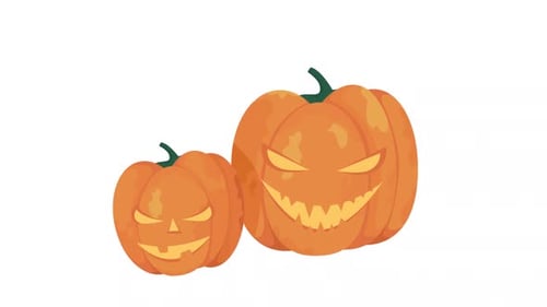Objets animés Evil Pumkins