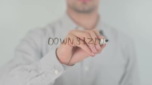 Downsizing, Writing on Transparent Screen