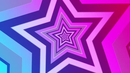 Colorful Stars Pattern Abstract Background