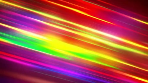 Fast Multi Colored Anime Speed Lines Motion Loop