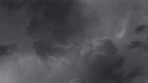 Storm Clouds Moving Across the Sky in Time Lapse