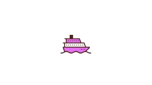 Cruises Icon animation