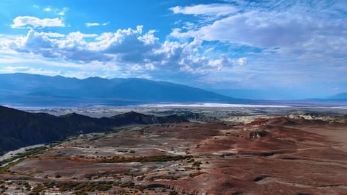 Iconic view on the stunning Death Valley National Park, California, USA.