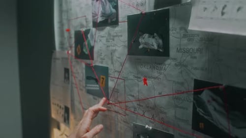 Evidence Map of Crimes and Investigation
