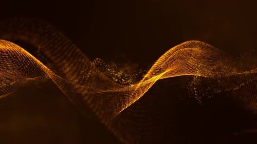 Abstract Particles Screensaver V1