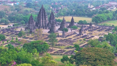 Prambanan, Hinduism Temple located in two areas in Central Java and Yogyakarta
