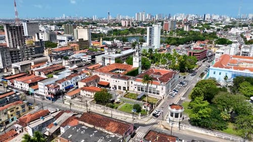 Centro histórico da cidade de João Pessoa, no estado brasileiro da Paraíba.