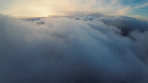 Flying in the Clouds Towards the Sun