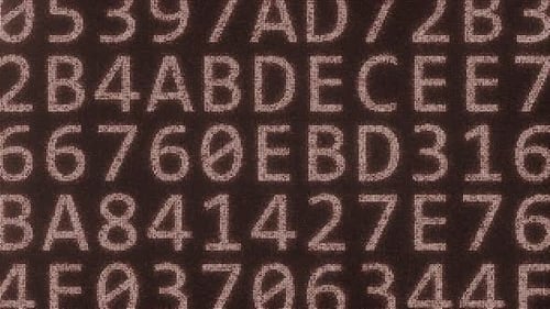 Digital Data Text Reveal: Identity Theft Warning