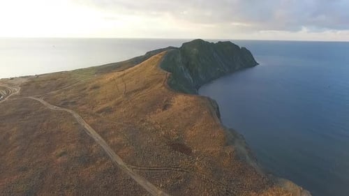 Cape Tobizin on Russian Island in Peter the Great Gulf Primorsky Krai