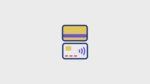 Credit Card Animated Icon V1
